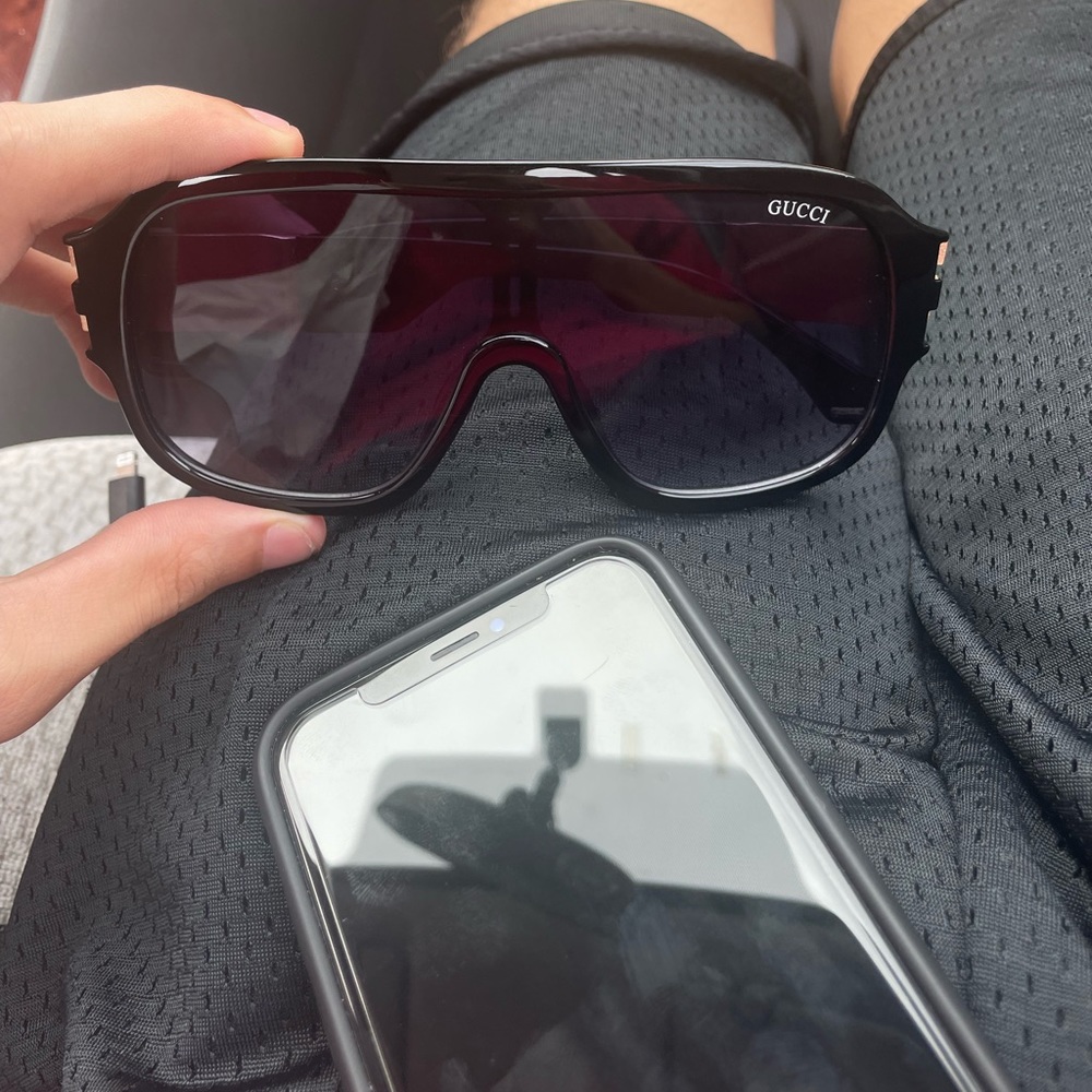 Gucci Oversized Mask Glasses